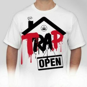 "TRAP OPEN" TEES (BY FORWARDFOREVER)